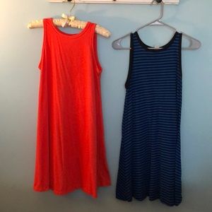 TWO Old navy tank dress